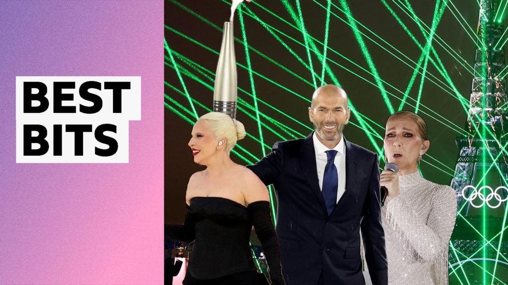 Lady Gaga, Zinedine Zidane and Celine Dion