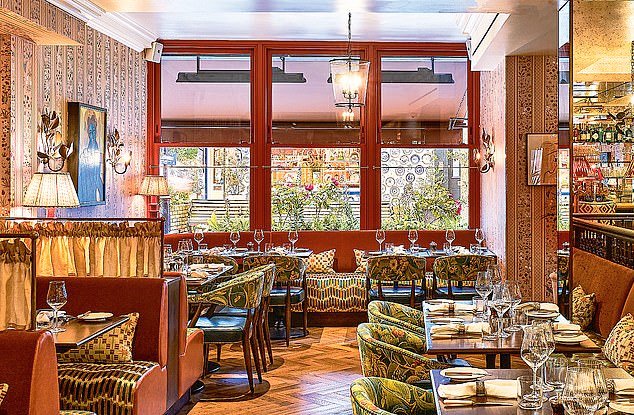 The old haunt of various Stones, Beatles and bohos, Julie’s is, says Tom, ‘magnificent, the cushions and banquettes clad in bold fabrics’