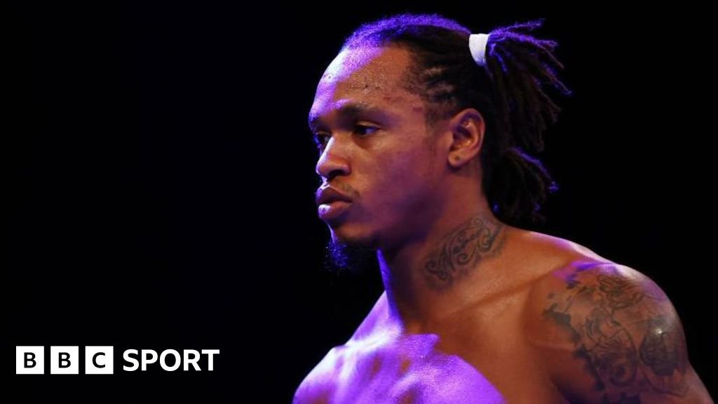 Anthony Yarde looks focused in the ring before a fight