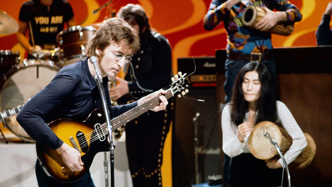 John Lennon and Yoko Ono in 'Daytime Revolution.'